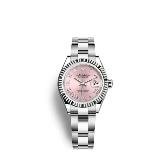 Lady-Datejust 28, Oystersteel and 18k White Gold, Ref# 279174-0018