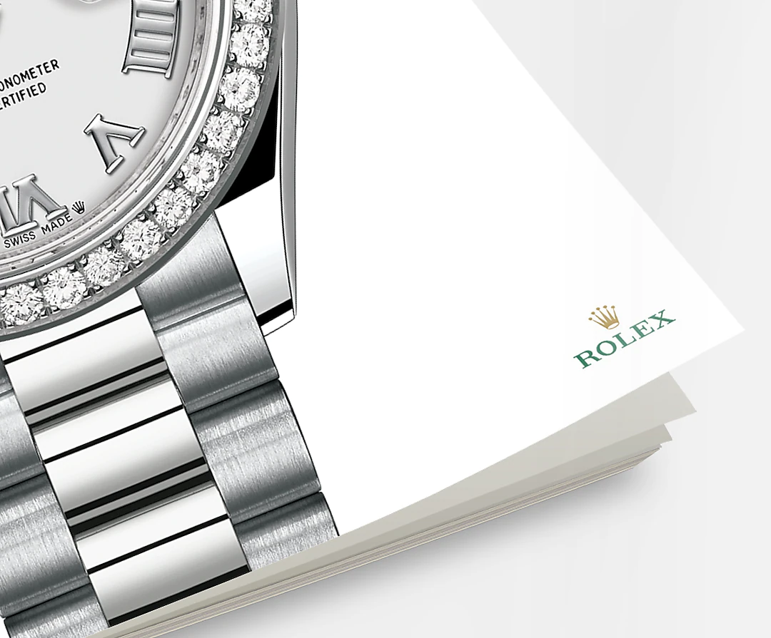 Lady-Datejust 28mm, 18k White Gold, Ref# 279139rbr-0013