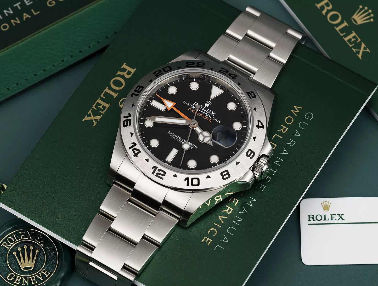 Oyster Perpetual Explorer II 42mm m216570-0002