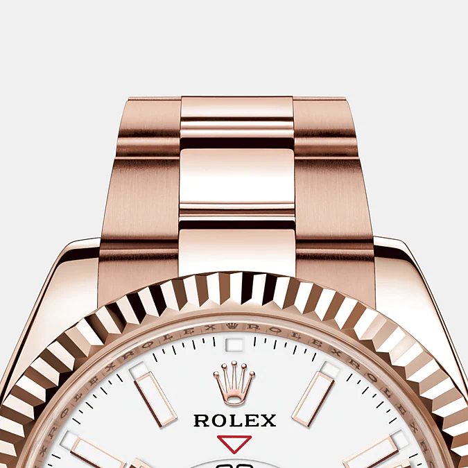 Sky-Dweller 42mm, 18k Everose Gold, Ref# 326935-0005