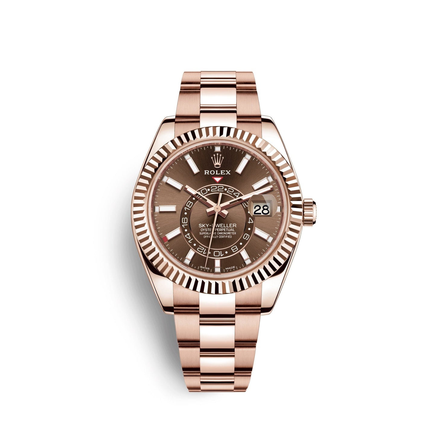 Sky-Dweller 40.5mm, 18k Everose Gold, Ref# 326935-0006