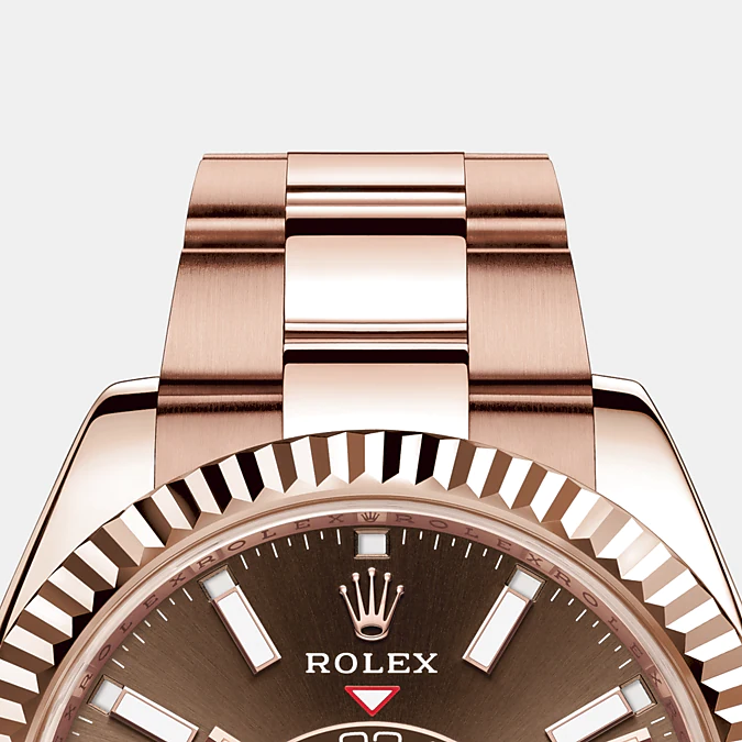Sky-Dweller 40.5mm, 18k Everose Gold, Ref# 326935-0006