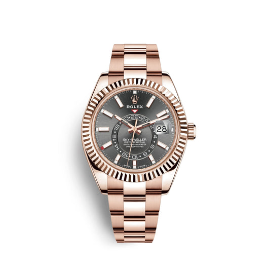Sky-Dweller 42mm, 18k Everose Gold, Ref# 326935-0007