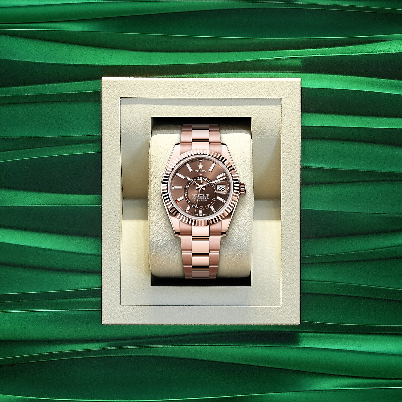 Sky-Dweller, 42mm, 18k Everose Gold, Ref# 336935-0002