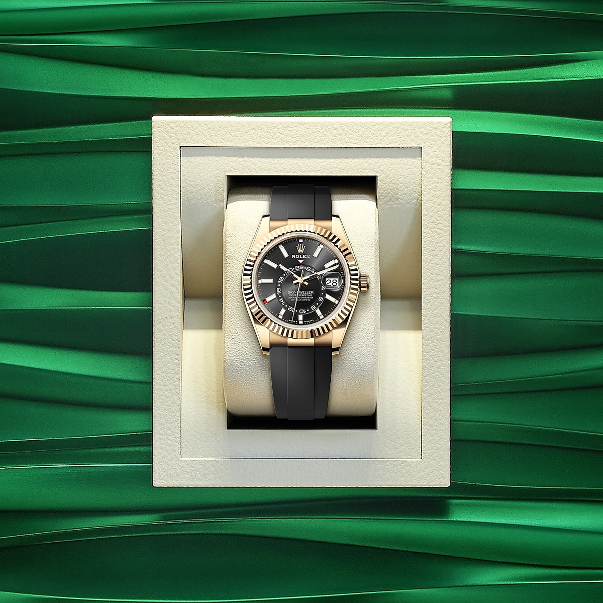 Sky-Dweller, 42mm, 18k Yellow Gold, Ref# 336238-0002