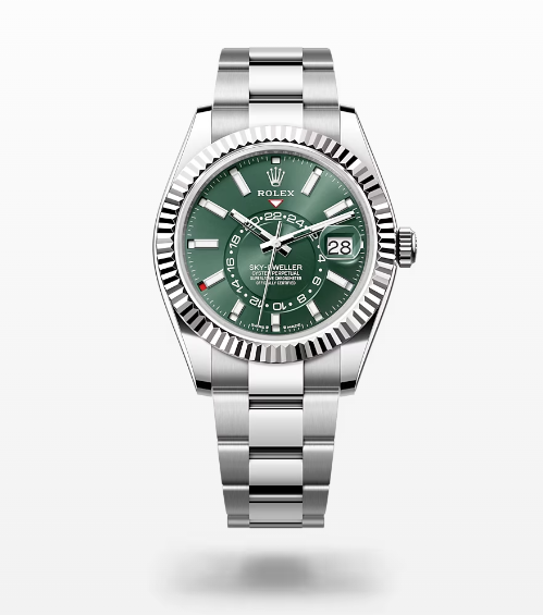 Sky-Dweller Green Dial Automatic 42mm Men’s Watch 336934-0001
