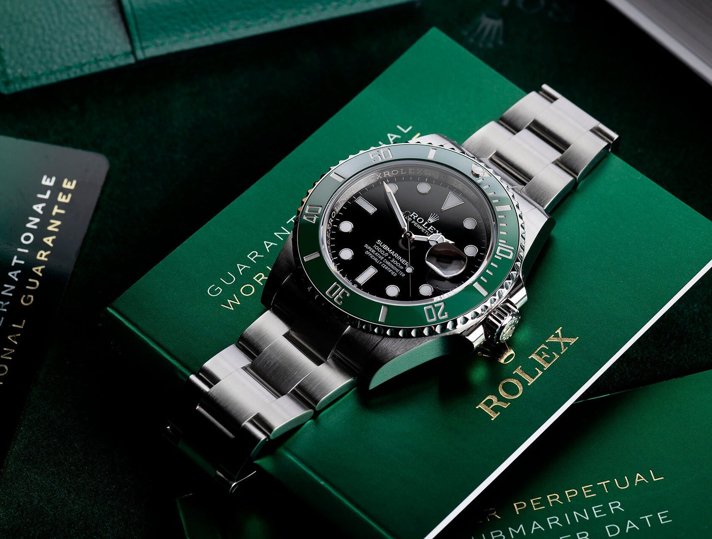 Submariner Date Oyster, 41 mm, Oystersteel m126610lv-0002 “Starbucks”