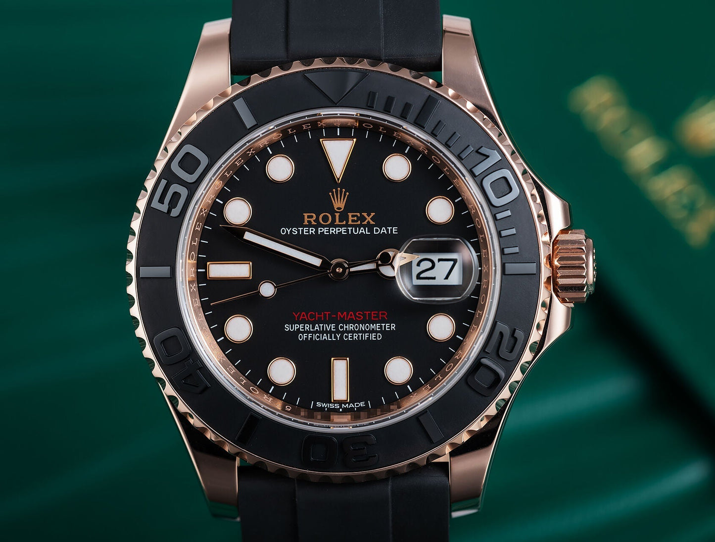 Yacht-Master M126655-0002 Oyster, 40 mm, Everose gold